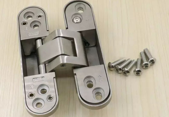 SOSS Invisible Hinge 모델 203는 목재 또는 금속 용도로 사용됩니다.